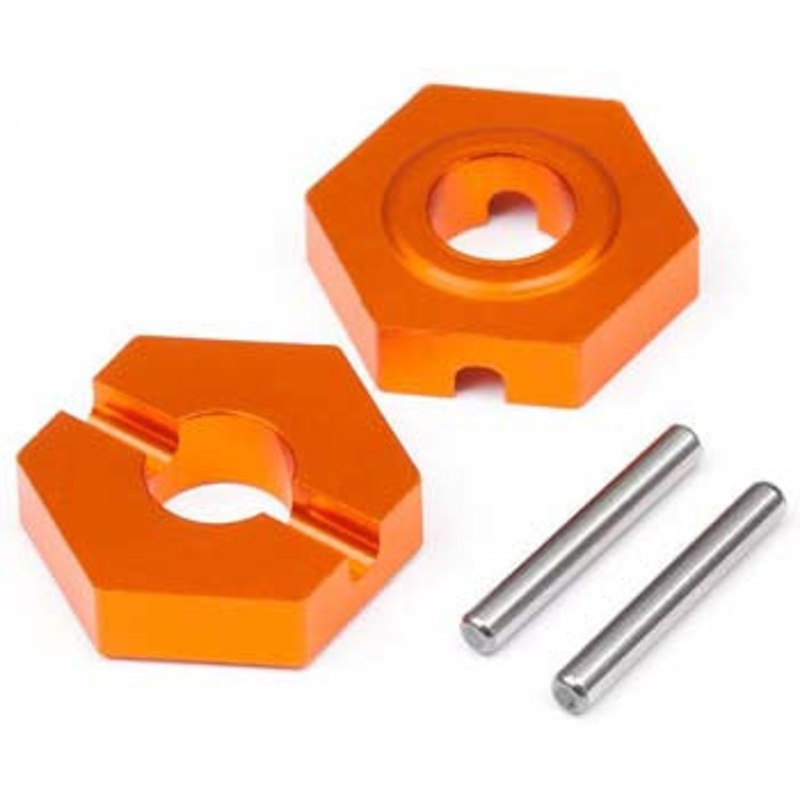 HB RACING 112744 Aluminum Hex Hub 12mm Front D413