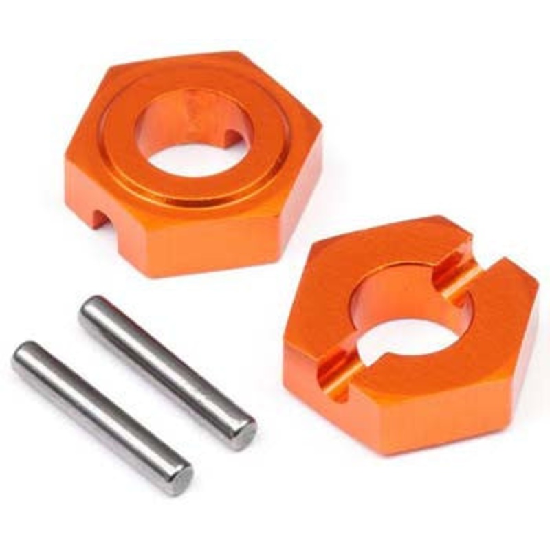 HB RACING 112745 Aluminum Hex Hub 9.8mm Front D413