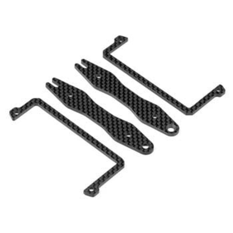 HB RACING 112747 Battery Holder Set Saddle D413