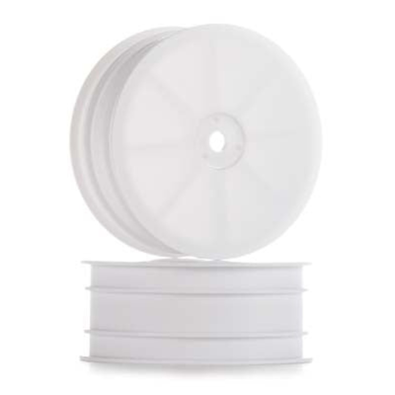 HB RACING 112771 1/10 Buggy Front Wheel White D413