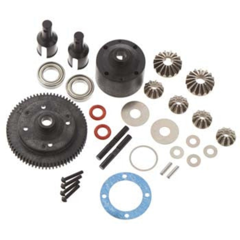 HB RACING 112784 Center Gear Differential Set 72T D413