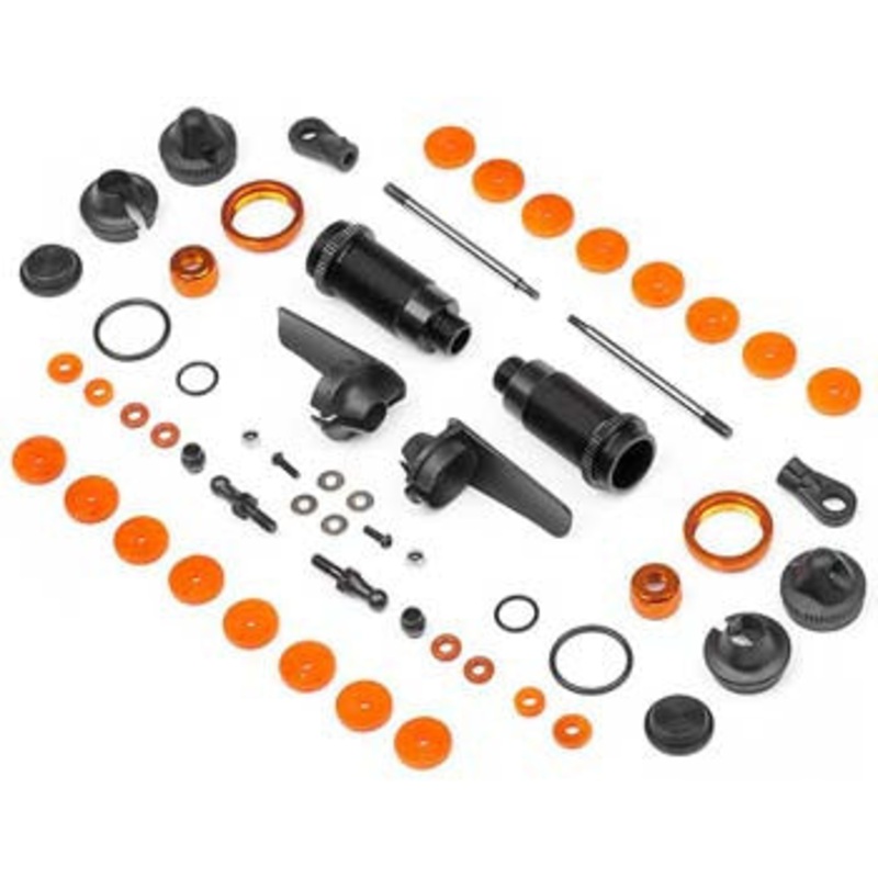 HB RACING 112788 Big Bore Shock Set 88mm D413