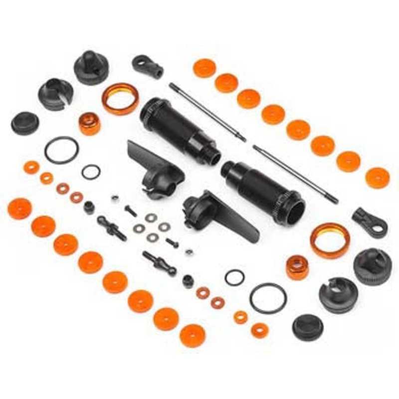 HB RACING 112789 12mm Big Bore Shock Set 100mm D413