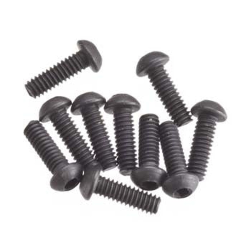 HB RACING 112795 Button Head Screw 2x6mm Hex Socket D413