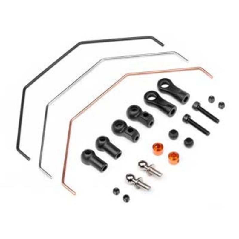 HB RACING 112798 Front Sway Bar Set D413