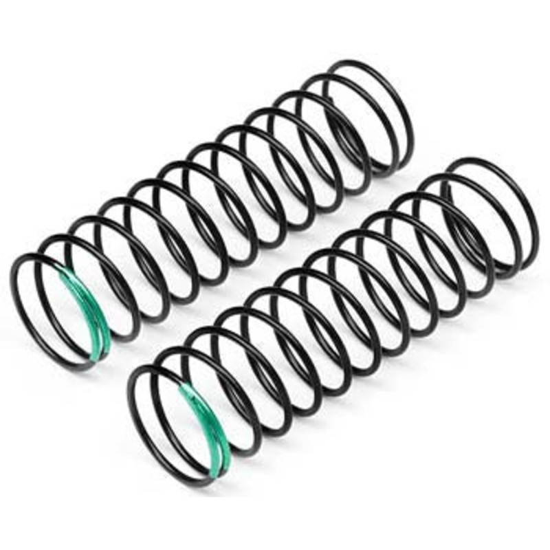 HB RACING 113065 Rear Shock Spring Green - 32.9g/mm