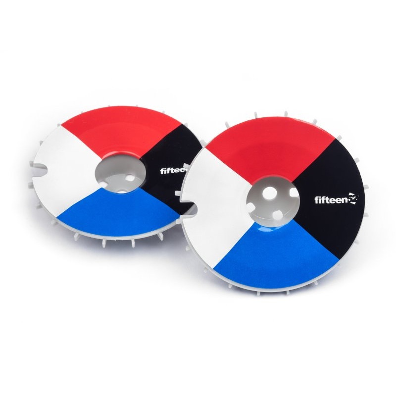 HPI 116659 Turbo Fan Discs for the WR8 fifteen52 Turbomac wheels (2)