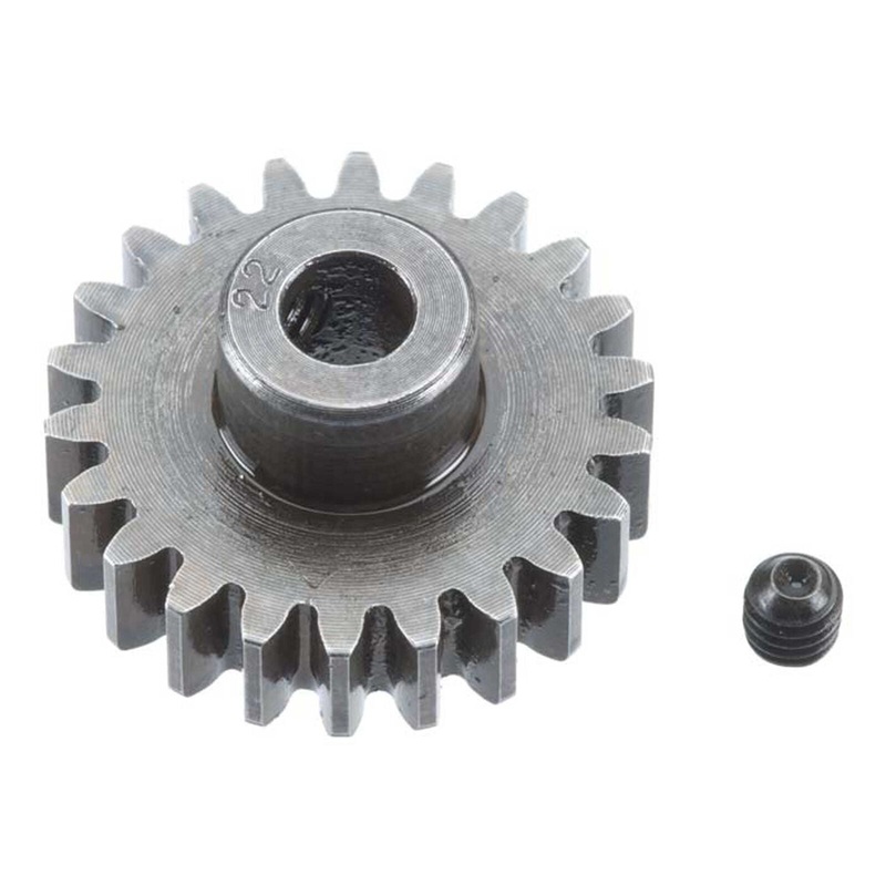 ROBINSON RACING 1222 Pinion Gear 22T Extra Hard 5mm Bore 1 Module mod1