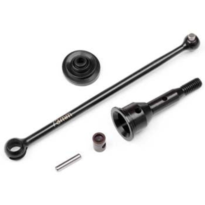 HB RACING 112731 Rear Drive Shaft Set 73mm D413