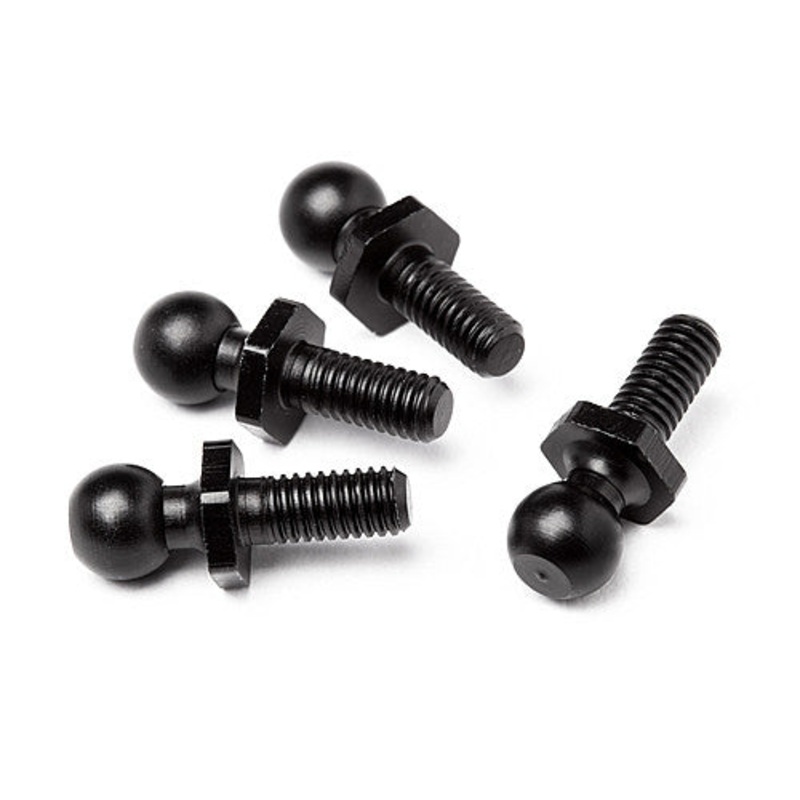 HPI 106634 Ball Stud 4.7x14mm Black