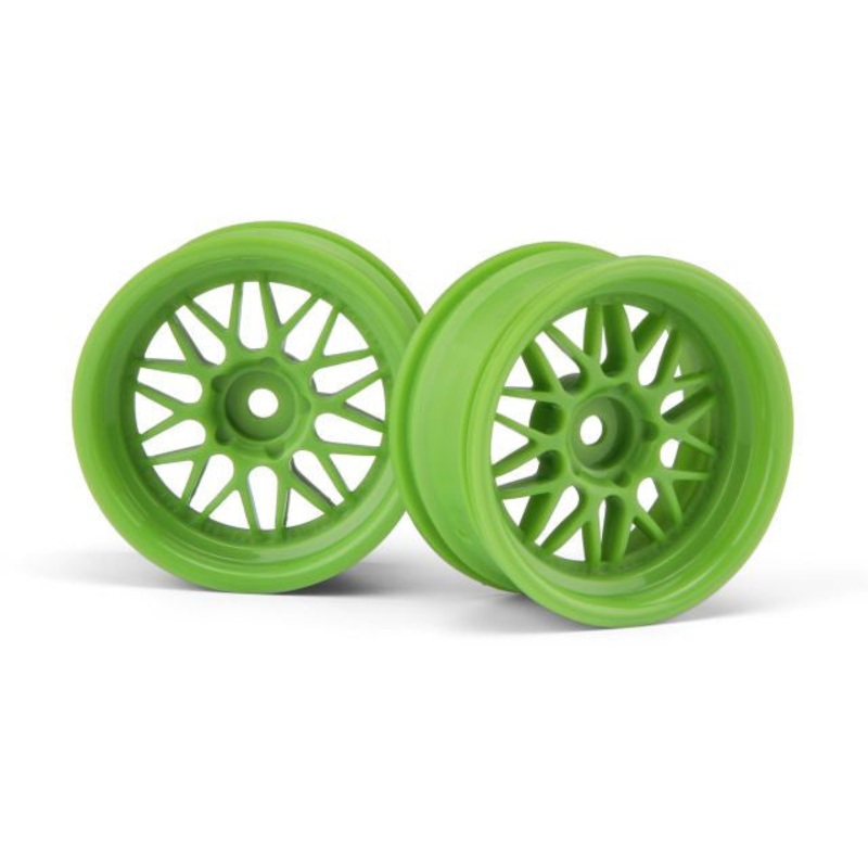 HPI 106772 HRE C90 Wheel 26mm Green 6mm Offset