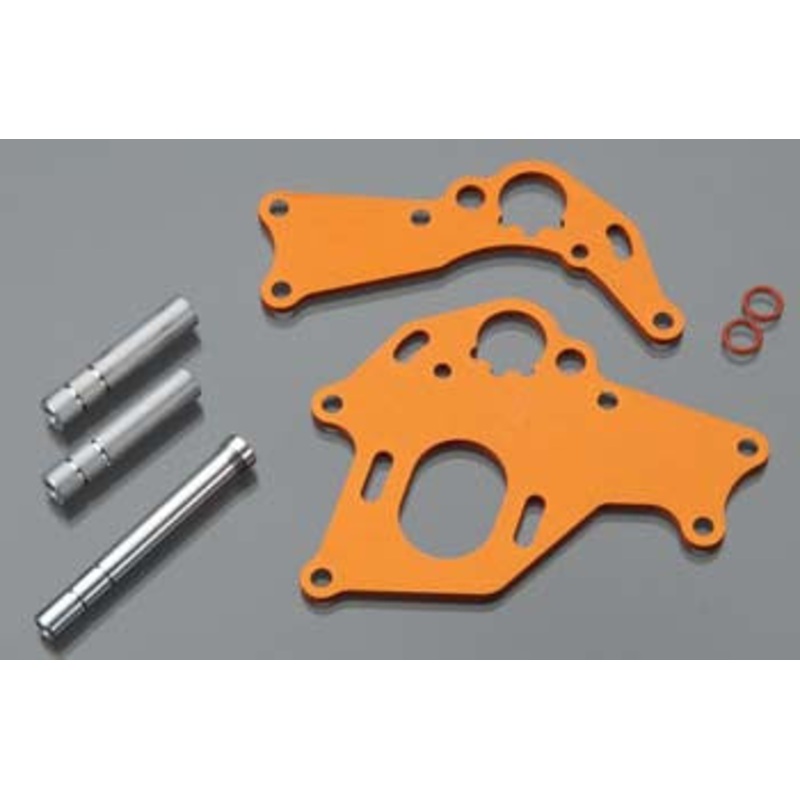 HPI 106838 Motor Mount Set Left/Right Orange