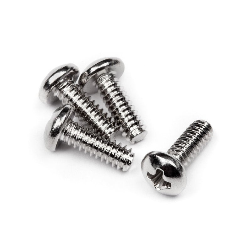 HPI 111336 Button Head Screw, 4-40X8mm, for the Savage XL (4pcs)