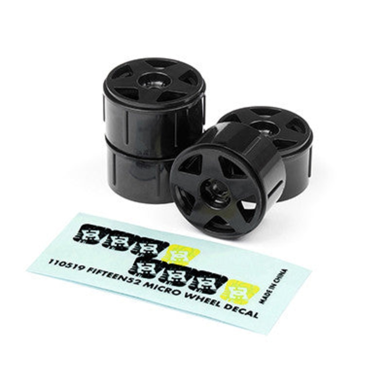 HPI 111836 Fifteen52 Tarmac Wheels Black Micro RS4 *DISC*