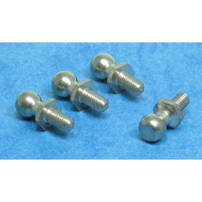 MIP 1077 BJ Balls Ends for Kyosho Short (4) *DISCONTINUED*