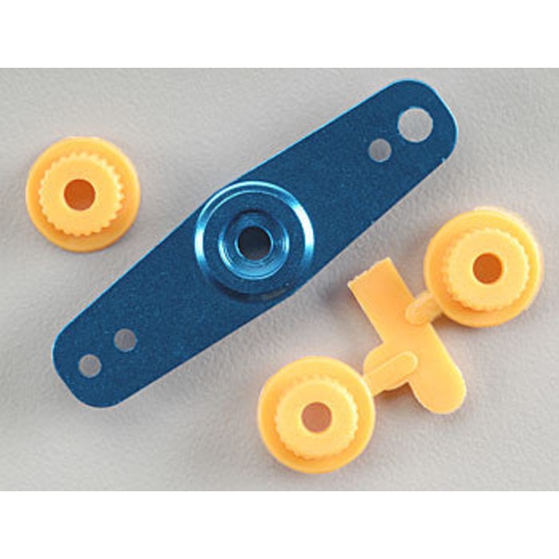 OFNA 10741 CNC Double Servo Arm Blue *DISC*