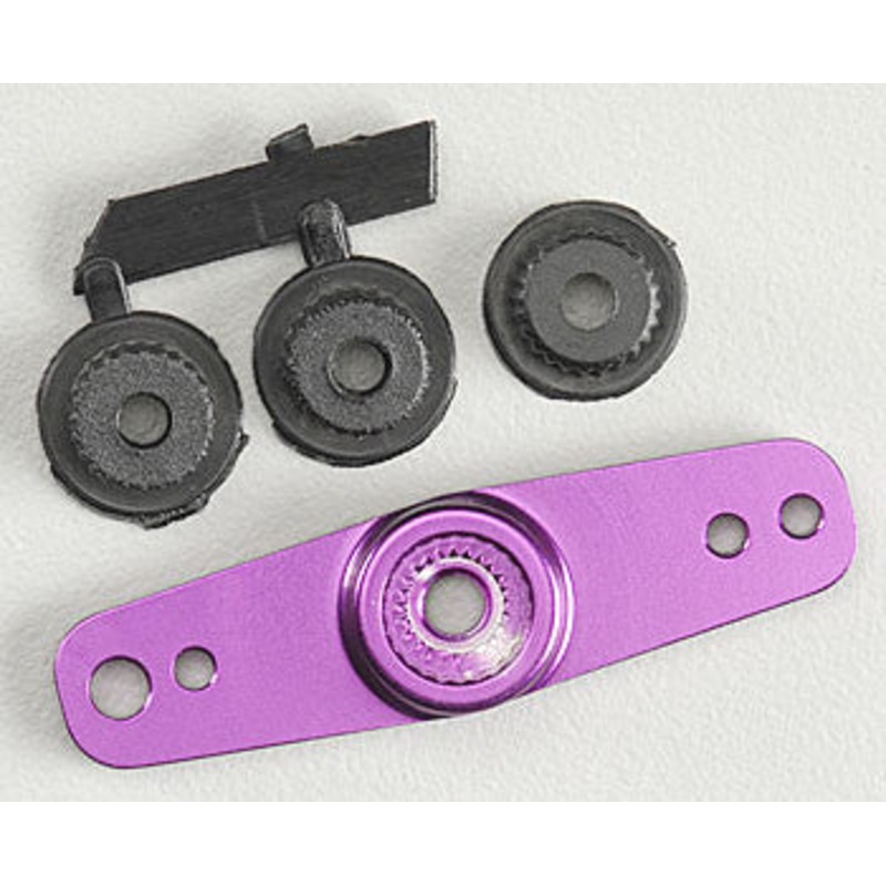 OFNA 10742 CNC Double Servo Arm Purple *DISC*