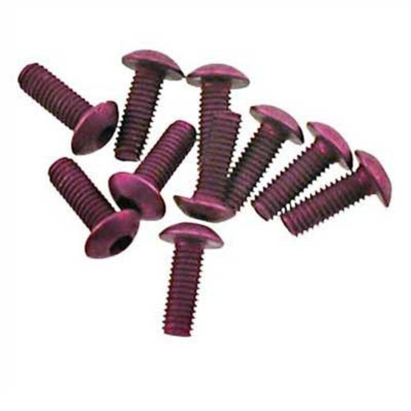 OFNA 10964 Screw Round Head M3x8 Purple *DISC*