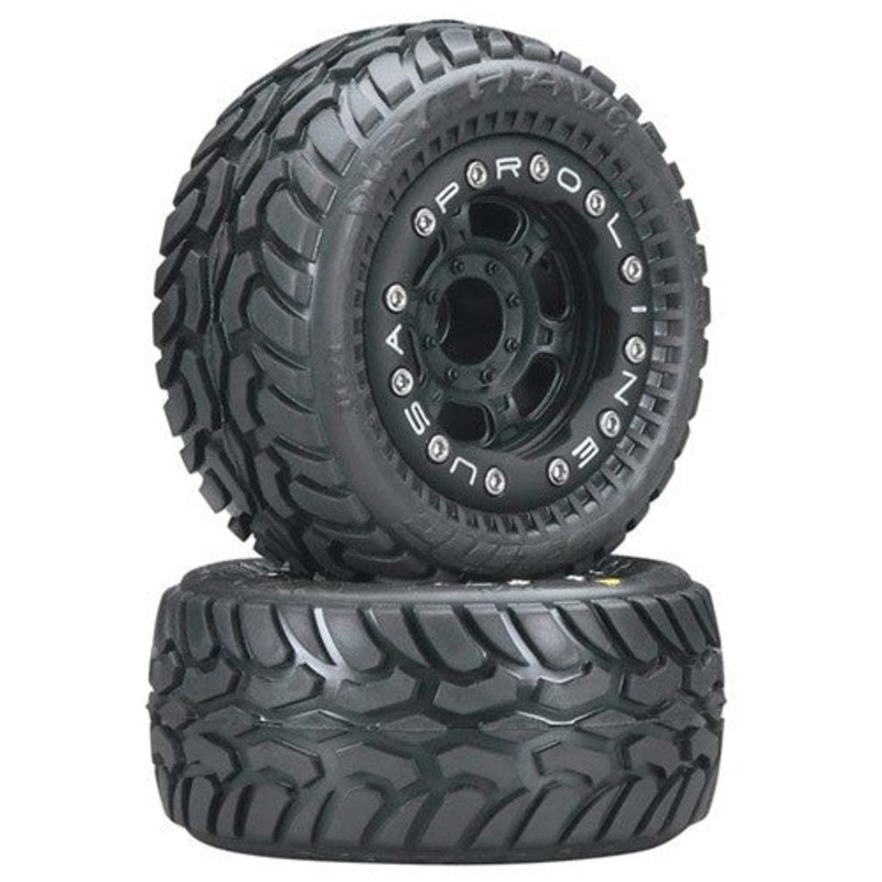 PROLINE 1071-13 1/16 Dirt Hawg Mounted Black Titus E-Revo *DISC*