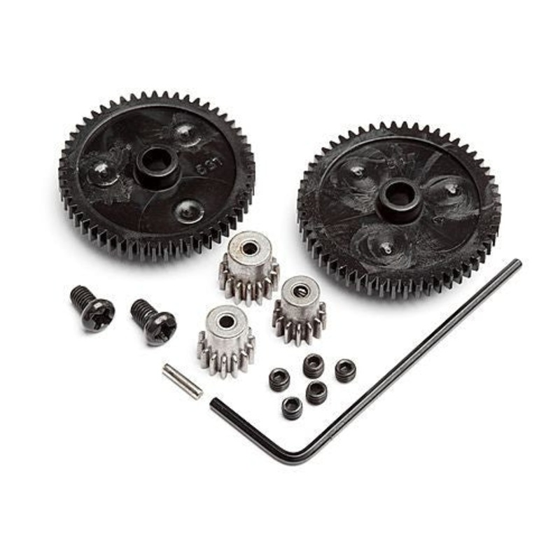 HPI 105521 Spur Gear Set (2) Pinion Gear Set (3) Recon *DISC*