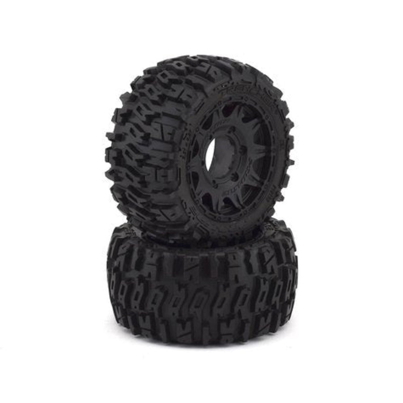 PROLINE 10159-10 1/10 Trencher LP Front/Rear 2.8" MT Tires Mounted 12mm Blk Raid (2)