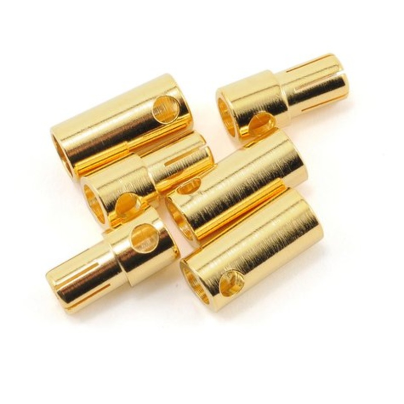 CASTLE 095-0008-00 5.5mm High Current Bullet Connector Set
