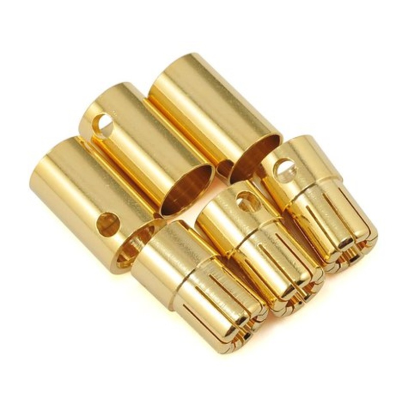 CASTLE 095-0010-00 8.0mm High Current CC Bullet Connector Set 8mm