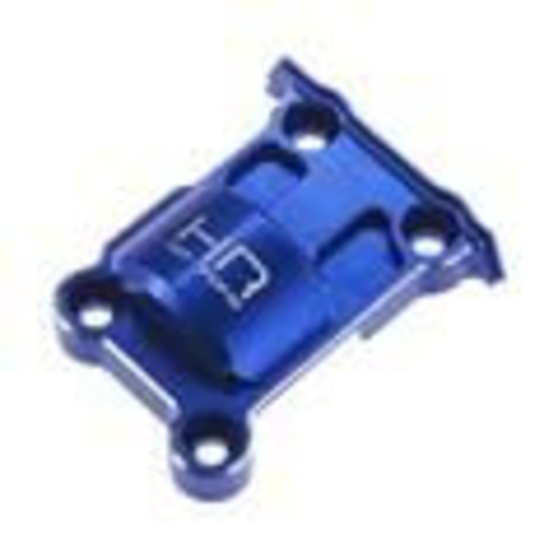 HOT RACING XMX13M06 Aluminum Upper Rear Gear Box Cover Blue X-Maxx