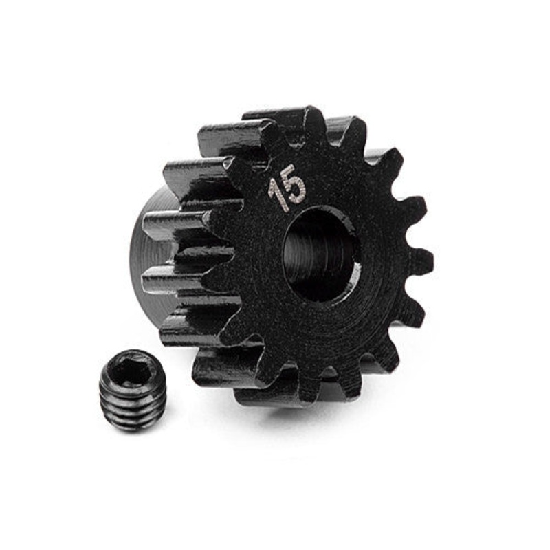 HPI 100914 Pinion Gear 15T 1M/5mm Shaft Svg Flux