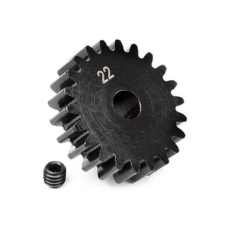 HPI 100921 Pinion Gear 22T 1M/5mm Shaft SVG Flux