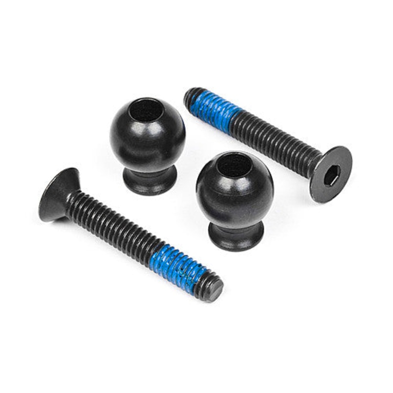 HPI 101107 Screw/Ball Front Upper Arms