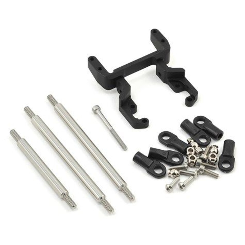 VANQUISH VPS07856 Currie F9 SCX10 II Servo Mount Black
