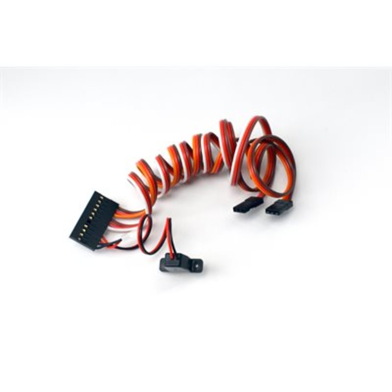 CASTLE 011-0157-00 Mamba XLX 2 Receiver Harness w/Switch