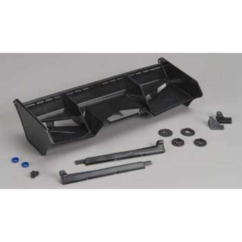 JCONCEPTS 0128B Finnisher 1/8 Buggy/Truck Wing w/Gurney Black
