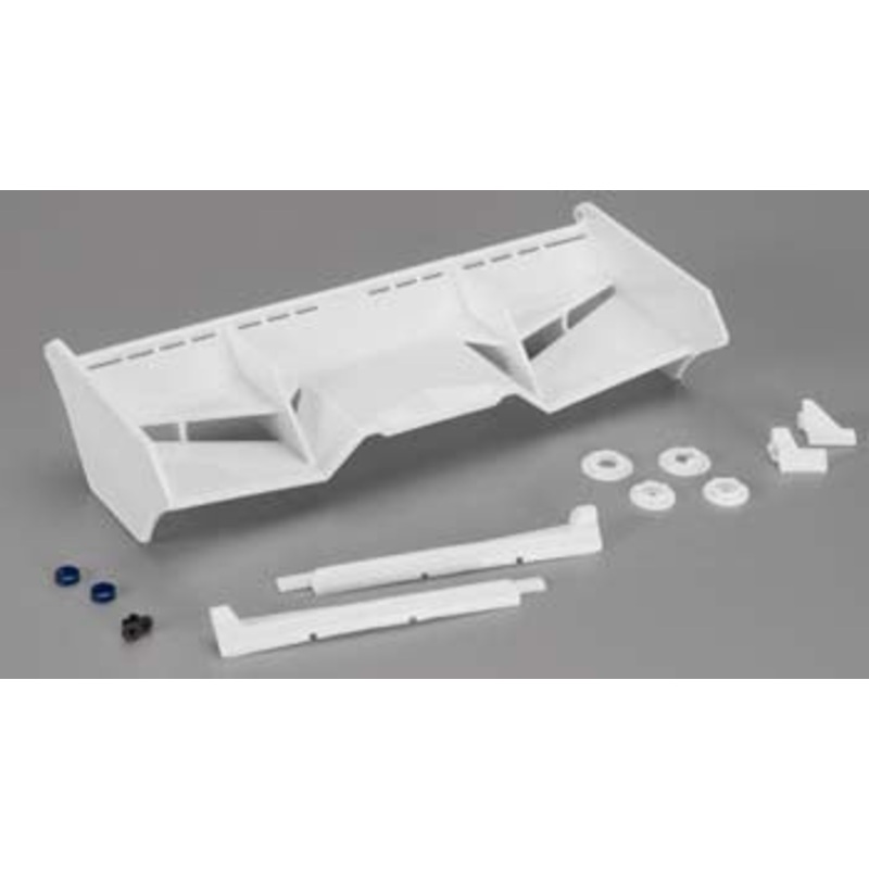 JCONCEPTS 0128W Finnisher 1/8 Buggy/Truck Wing w/Gurney White