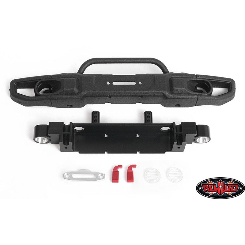 RC4WD VVV-C1109 OEM Wide Front Winch Bumper for Axial 1/10 SCX10 III Jeep (Gladiator/Wrangler) (B)