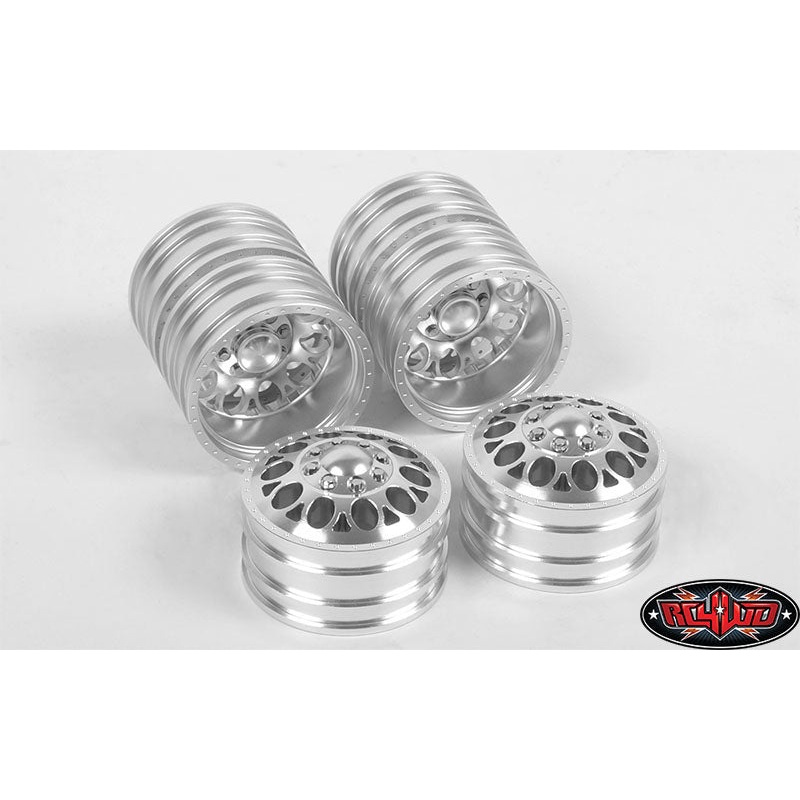 RC4WD Z-W0194 Double Trouble "3" Aluminum Dually 1.9" Wheels
