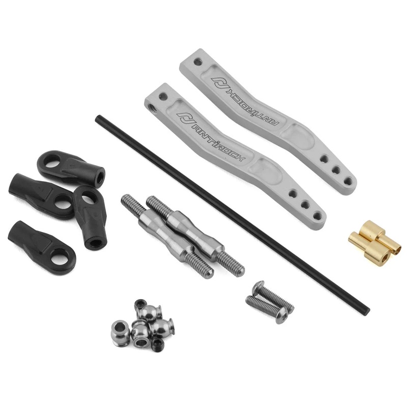 VANQUISH VPS08303 Axial Yeti Rock Jock Antirock V3 Sway Bar Set (Clear)