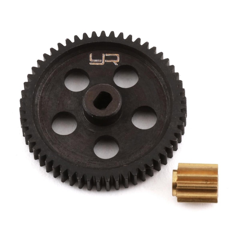 YEAH RACING AXSC-074 Axial SCX24 Spur & Pinion Gear Set (55T/11T)
