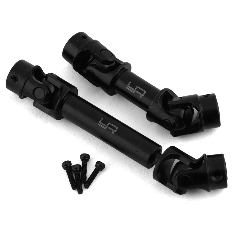 YEAH RACING TR4M-006BK Traxxas TRX-4M HD Steel Center Driveshaft Set TRX4M