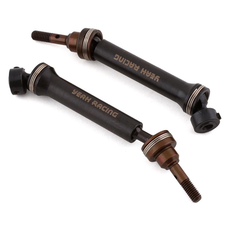 YEAH RACING TRMI-001 Traxxas 1/16 E-Revo/Summit Front/Rear Steel Drive Shafts (2) *Needs RPM carriers 73162