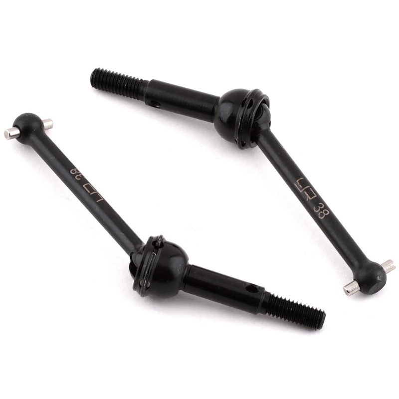 YEAH RACING TT02-015 Tamiya TT-02 Steel Universal Drive Shafts (2)
