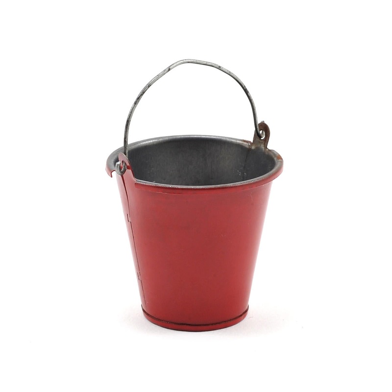 YEAH RACING YA-0354 1/10 Crawler Scale Steel Accessory (Large Bucket)
