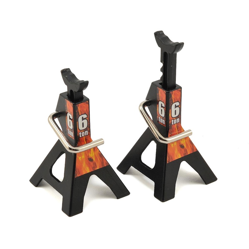 YEAH RACING YA-0374BK Height Adjustable 6 Ton Jack Black