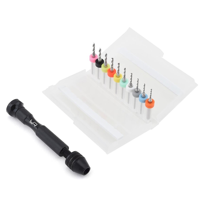 YEAH RACING YT-0196 Steel Twist Drill Set (10) 1.1-2.0mm