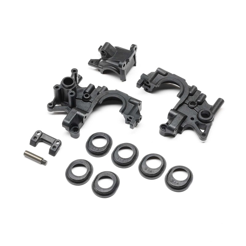 LOSI TLR-1106 Gearbox Set, Rear Sway Bar Mount, Idler Shaft: 22X
