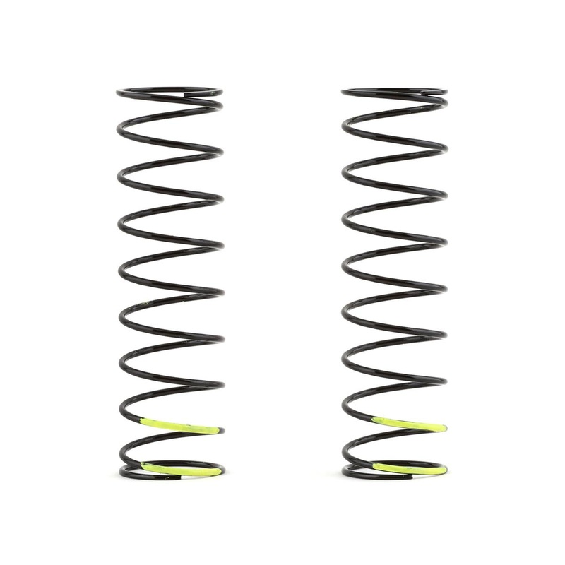 TEKNO TKR6032B 83mm Rear Shock Spring Set (Yellow) (1.5 x 10.0T) (2)