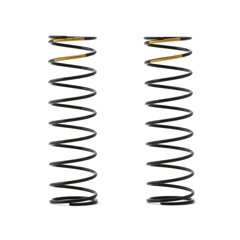 TEKNO TKR6032C 78mm Rear Shock Spring Set (2) (Yellow)