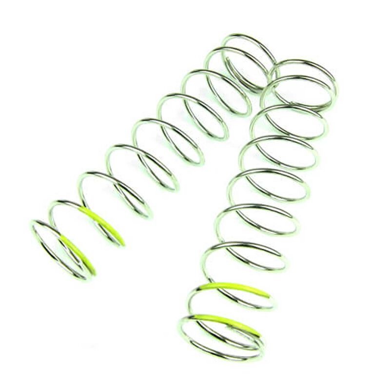 TEKNO TKR6082 Shock Spring Set, 1.6x9.5T, 90mm, Yellow, 4.48 lb/in (2)