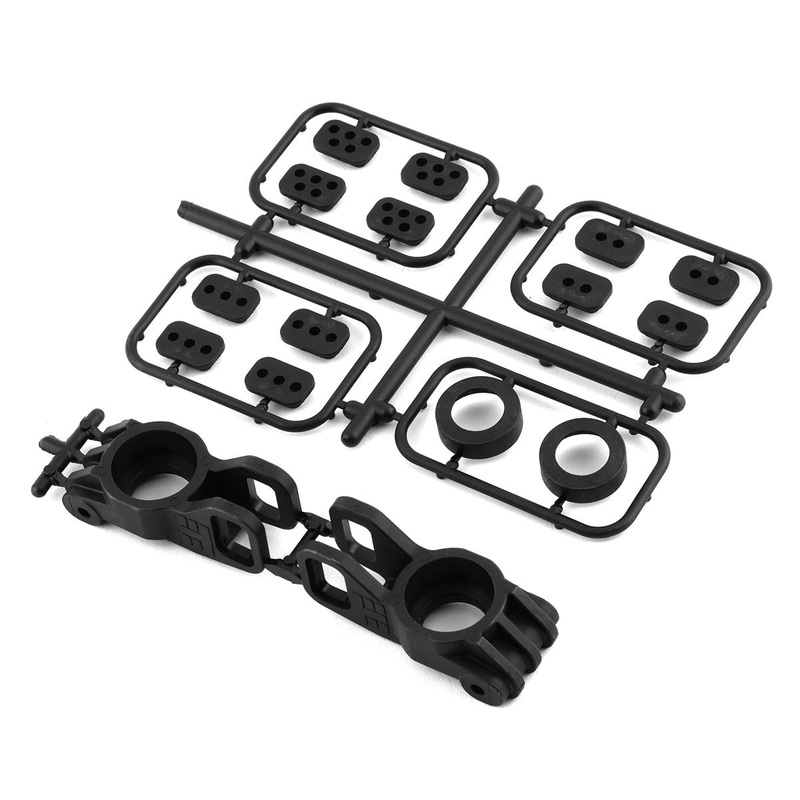 TEKNO TKR9054A NB48/EB48 2.1 Rear Hubs & Bearing Spacers